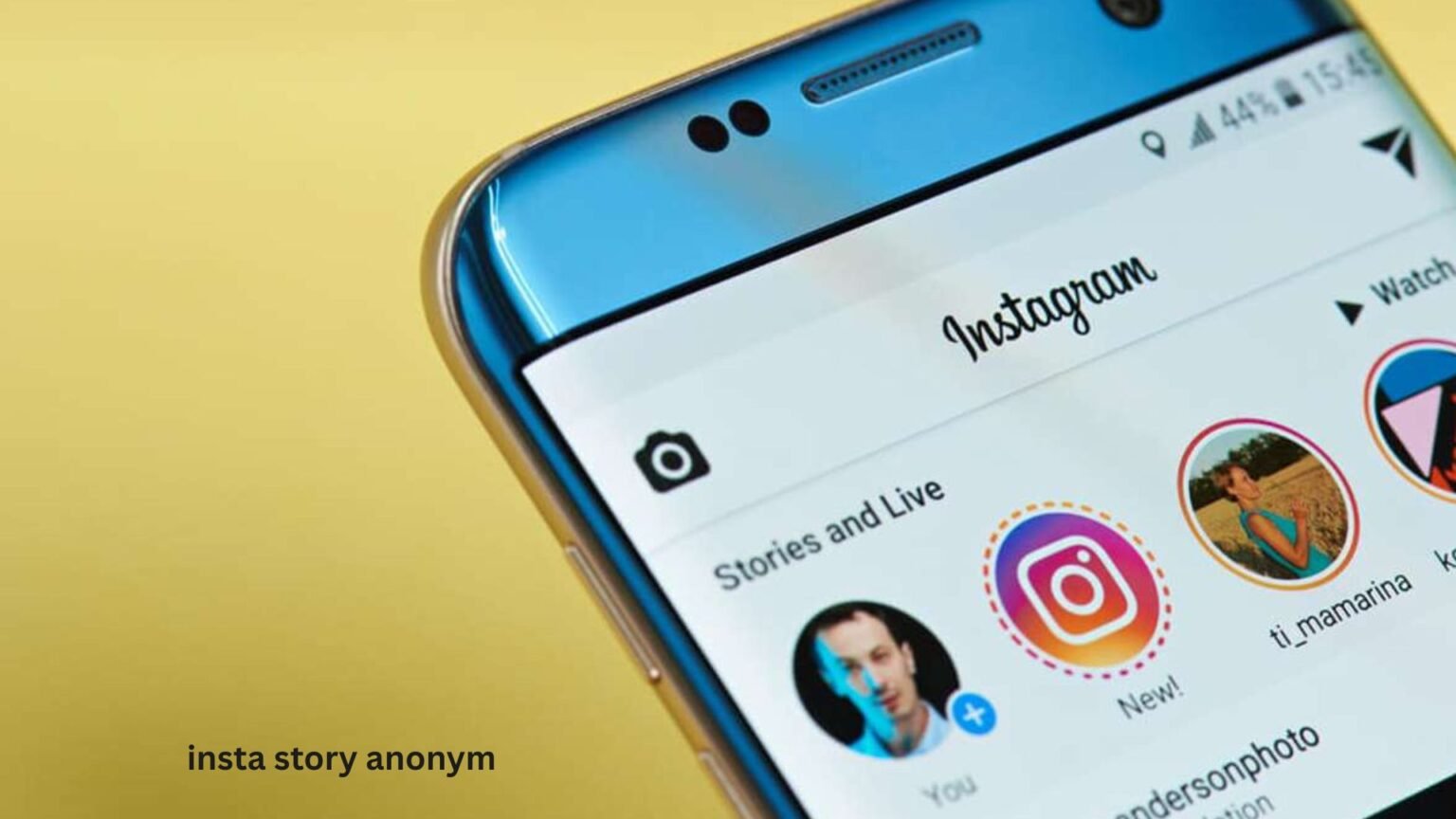 insta story anonym
