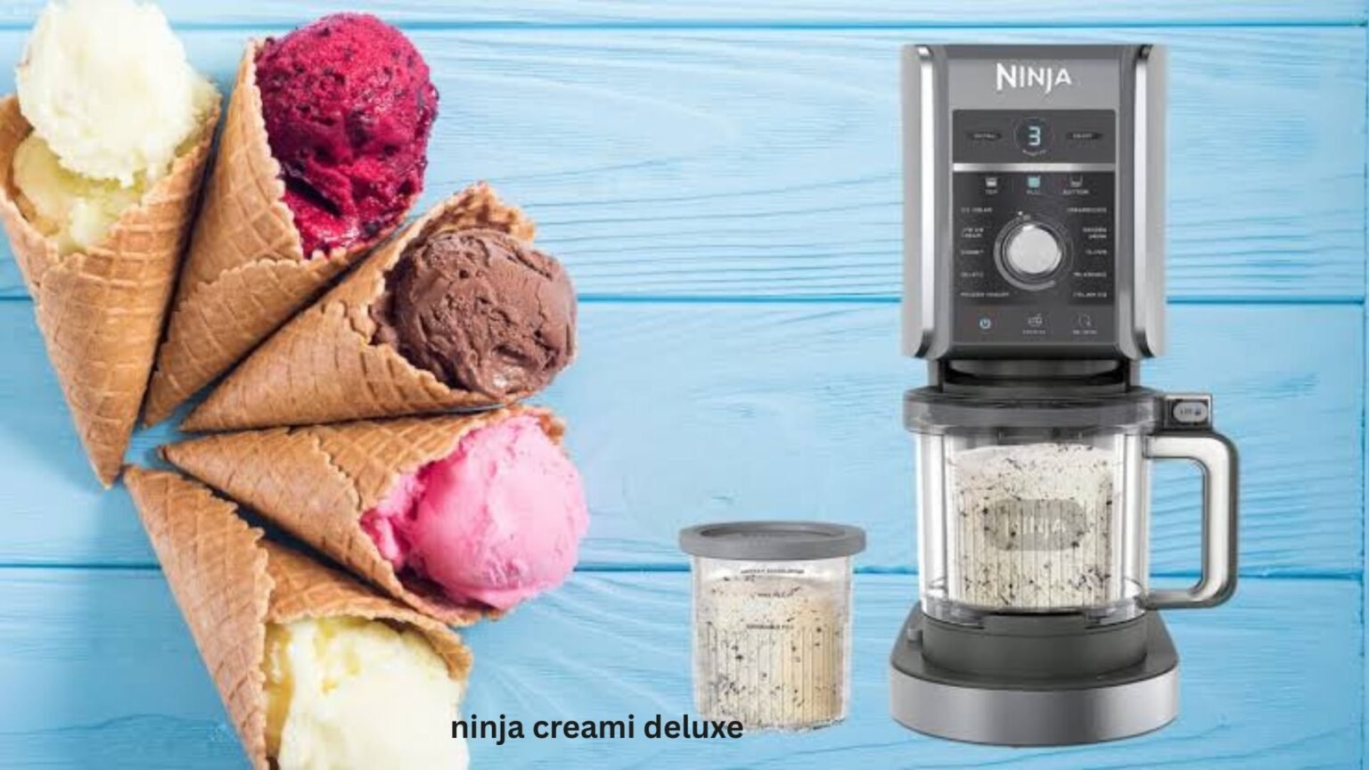 Ninja Creami Deluxe: Lohnt sich die Eismaschine wirklich? ninja creami deluxe