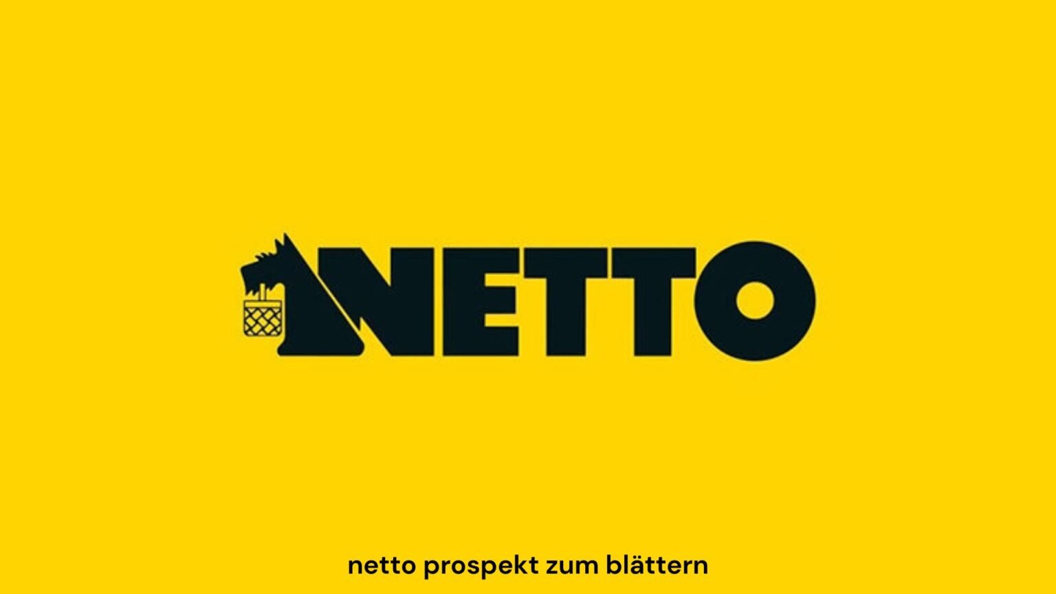 netto prospekt zum blättern